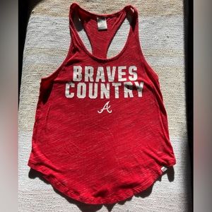 PINK VICTORIA SECRET ATL BRAVES Y TANK